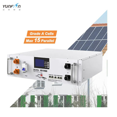 LiFePo4 Rack Mounted Lithium Battery Pack 48V 51.2V 6000 циклов Жизненно совместимый CAN