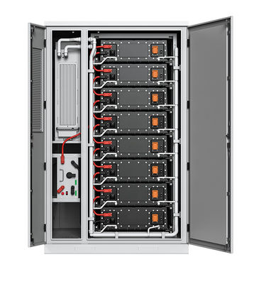 Жидкость охлажденный шкаф 372 кВтч высокое напряжение LiFePo4 Battey Система хранения Modbus TCP IP67 защита