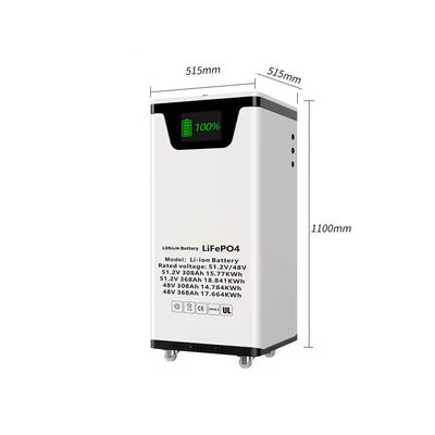 качество Фабричный прямой YF51400LP-HES-FM 20.48кВтч Наземный литийный аккумулятор 51.2V 400Ah 6000 циклов совместим с большинством солнечных инверторов OEM ODM завод