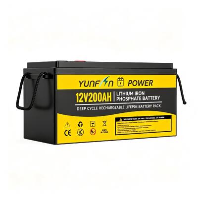 качество LiFePO4 глубокий цикл аккумулятор 12.8V 200AH 2560Wh Литий железофосфатный аккумулятор с встроенным BMS 5000 циклов замена свинцовой кислоты в RV Солнечная морская резервная мощность UPS завод
