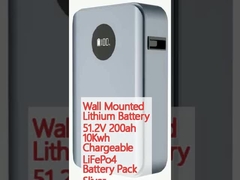 Стенный литиевый аккумулятор 51.2V 200ah 10Kwh заряжаемый аккумулятор LiFePo4