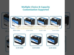 Автомобильный старт-стоп Lifepo4 Литийная батарея D2360LT2 Встроенная в BMS 12.8V 60ah 900CCA для семейных автомобилей и легких грузовиков