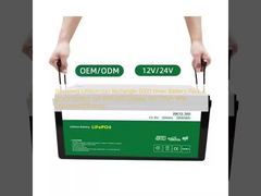 Переработка литий-ионного прямоугольника 6000 раз Батарейный пакет А-класса батарейный элемент с светодиодным дисплеем 12В 120а с повышенной эффективностью